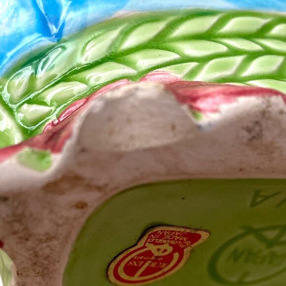 Vintage 1971 Rubens Originals 6" Owl Planter Vase #5131 Japan MCM Ceramic - Picture 3 of 9